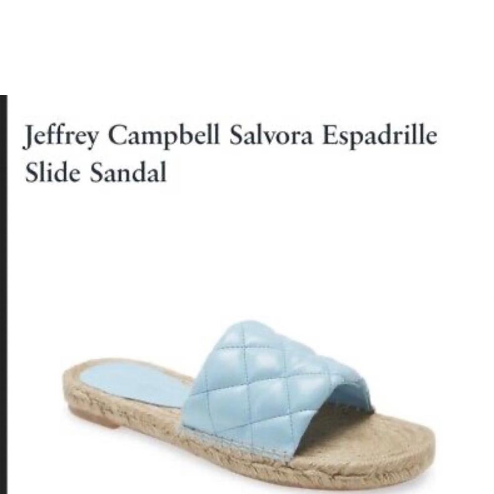 Jeffrey Campbell Salvora Espadrille Size 38  made in Spain